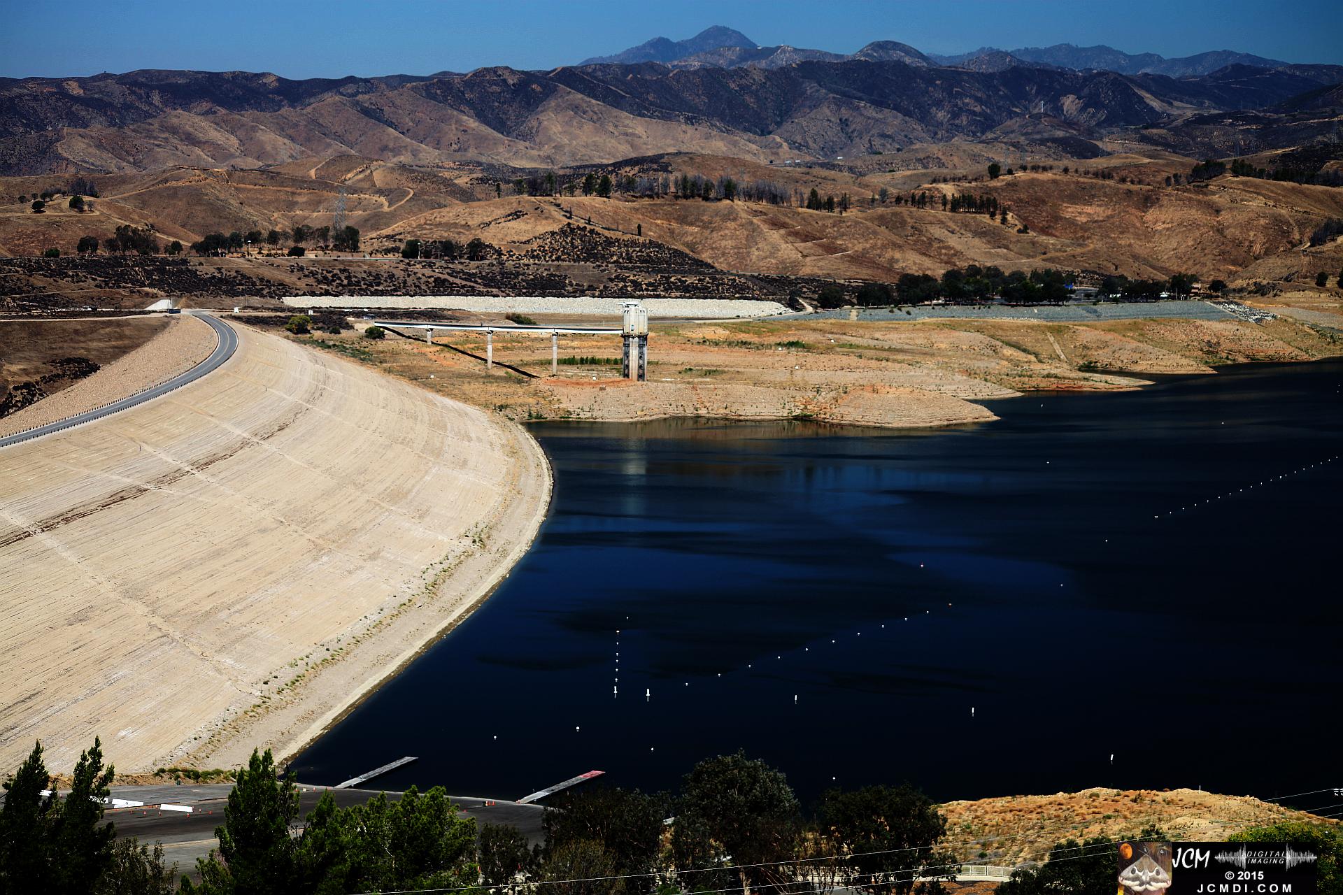 Castaic Lake severe drought � low water level update 8-17-2015